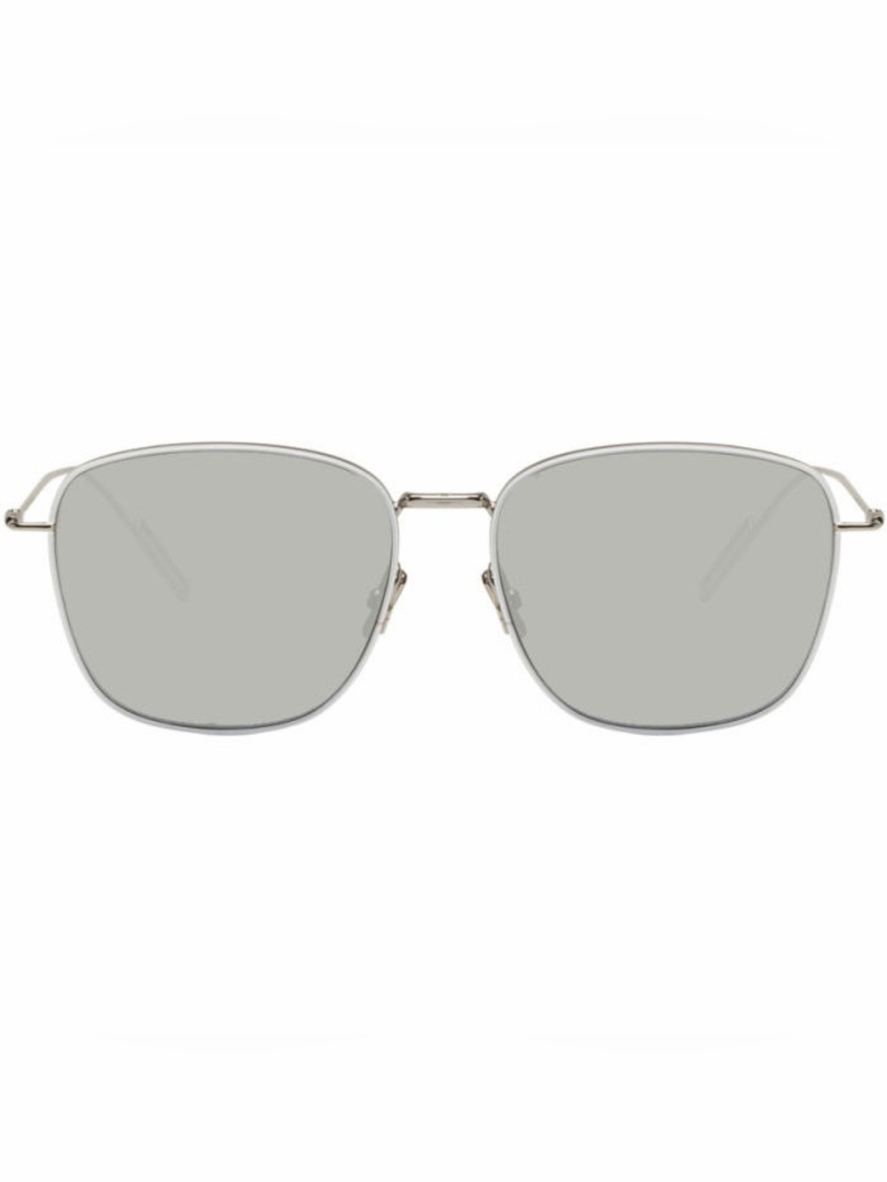 Dior Homme Composit 1.1 Silver Mirrored Sunglasses Hedi Slimane